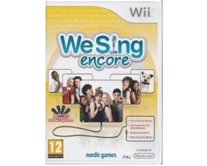 We Sing : Encore m. mikrofon (Wii)