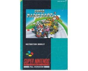 Super Mario Kart (scn) (slidt) (Snes manual)