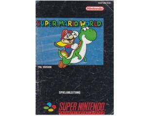 Super Mario World (noe) (slidt) (Snes manual)