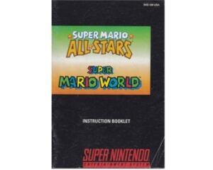 Super Mario All-Stars / Super Mario World (usa) (Snes manual)
