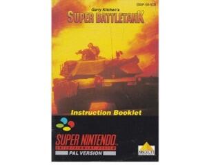Super Battletank (scn) (Snes manual)