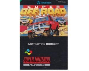 Super Offroad (ukv) (Snes manual)