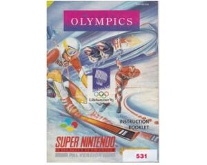 Winter Olympics (scn) (slidt) (Snes manual)