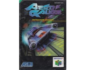 Aero Gauge (ukv) (N64 manual)