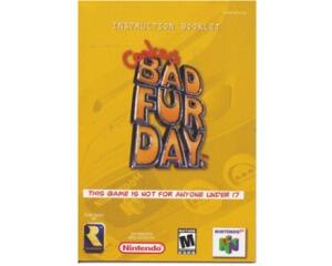 Conker's Bad Fur Day (usa) (N64 manual)