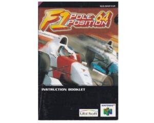 F1 Pole Position 64 (eur) (N64 manual)