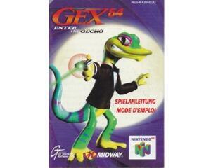 Gex 64 (euu) (N64 manual)