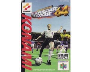 International Superstar Soccer 64 (euu) (slidt) (N64 manual)
