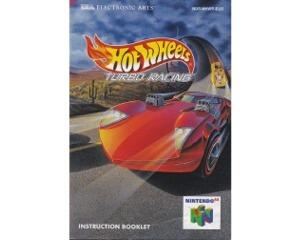 Hot Wheels : Turbo Racing (eur) (N64 manual)