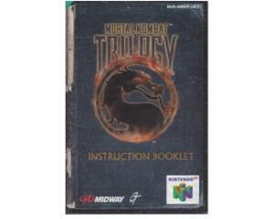 Mortal Kombat Trilogy (ukv) (N64 manual)