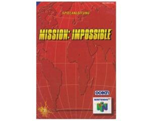 Mission Impossible (noe) (N64 manual)