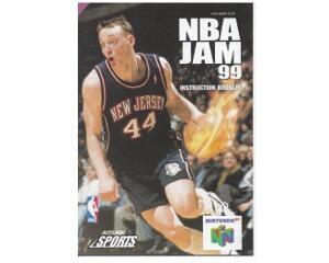 NBA Jam 99 (eur) (N64 manual)