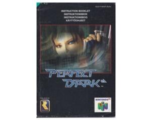 Perfect Dark (nuk) (slidt) (N64 manual)