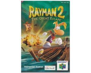 Rayman 2 : The Great Escape (eur) (N64 manual)