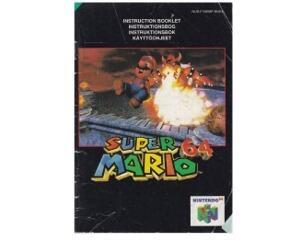 Super Mario 64 (nuk) (slidt) (N64 manual)
