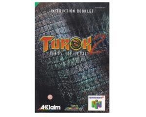 Turok 2 : Seeds of Evil (ukv) (N64 manual)