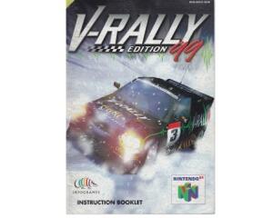 V-Rally : Edition 99 (scn) (N64 manual)