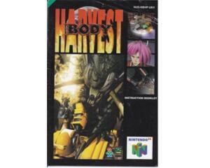 Body Harvest (ukv) (slidt) (N64 manual)
