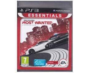 Need for Speed : Most Wanted (essentials) (PS3)