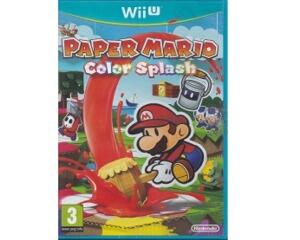 Paper Mario : Color Splash (forseglet) (Wii U)