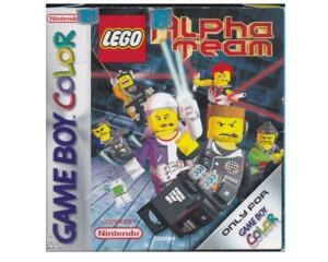 Lego Alpha Team m. kasse og manual (GBC)