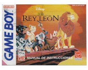 Lion King, The (El Rey Leon) (NESP) (slidt) (GameBoy manual)