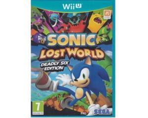 Sonic Lost World (deadly six edition) (Wii U)