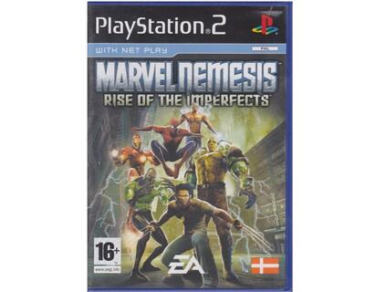 Marvel Nemesis : Rise of the Imperfects u. manual  (PS2)