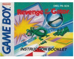 Revenge of the Gator (SCN) (GameBoy manual)