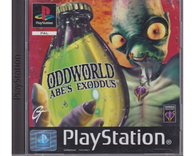 Oddworld : Abe's Exoddus u. manual (PS1)