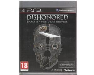 Dishonored (game of the year edition) (PS3)