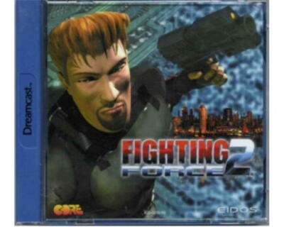Fighting Force 2 m. kasse og manual (Dreamcast)