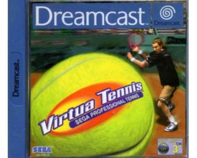 Virtua Tennis m. kasse og manual (Dreamcast)