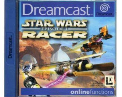 Star Wars Racer Ep. 1 m. kasse og manual (Dreamcast)