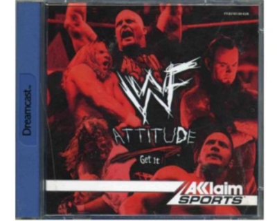 WWF Attitude m. kasse og manual (Dreamcast)