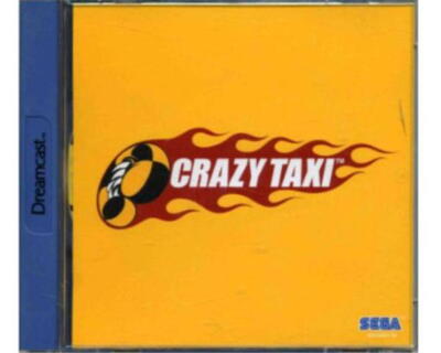 Crazy Taxi m. kasse og manual (Dreamcast)
