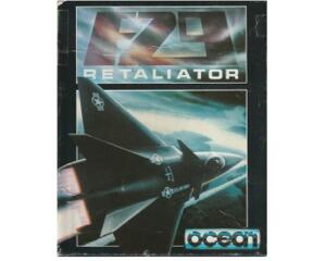 F29 Retaliator (Amiga) m. kasse (slidt) og manual
