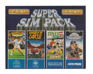 Super Sim Pack (Amiga) m. kasse og manual