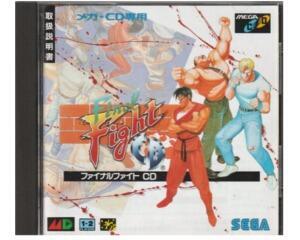 Final Fight CD (Mega-CD) (jap) m. kasse og manual