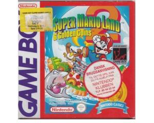 Super Mario Land 2 m. kasse og manual (ukv) (classics) (GameBoy)