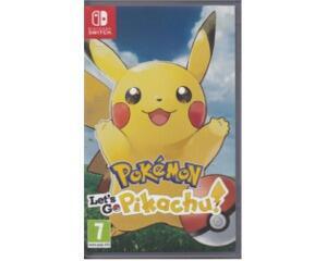 Pokemon : Let's Go pikachu (Switch)