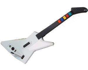 Xbox 360 Guitar Controller m. ledning (kosmetiske fejl)