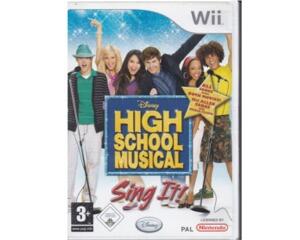 Sing It : High School Musical (Wii)