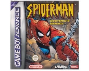 Spider-man Mysterio's Menace m. kasse (deform) og manual (GBA)