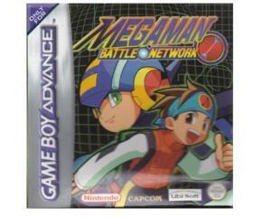 Mega Man : Battle Network m. kasse (deform) og manual (GBA)