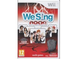 We Sing : Rock! m. 1 mikrofon (Wii)