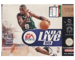 NBA Live 99 m. kasse og manual (N64)