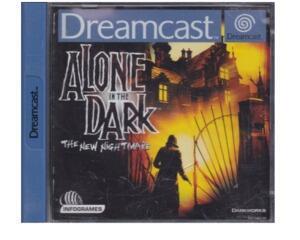 Alone in the Dark : The New Nightmare (fransk) m kasse og manual (Dreamcast)