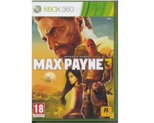 Max Payne 3 (fransk kasse og manual) (Xbox 360)