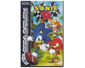 Sonic R m. kasse og manual (Saturn)